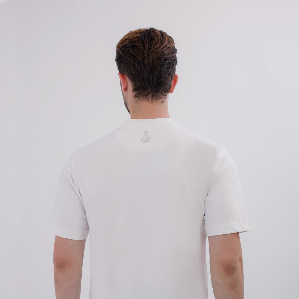 SOQO S-DRIP T-shirt - White